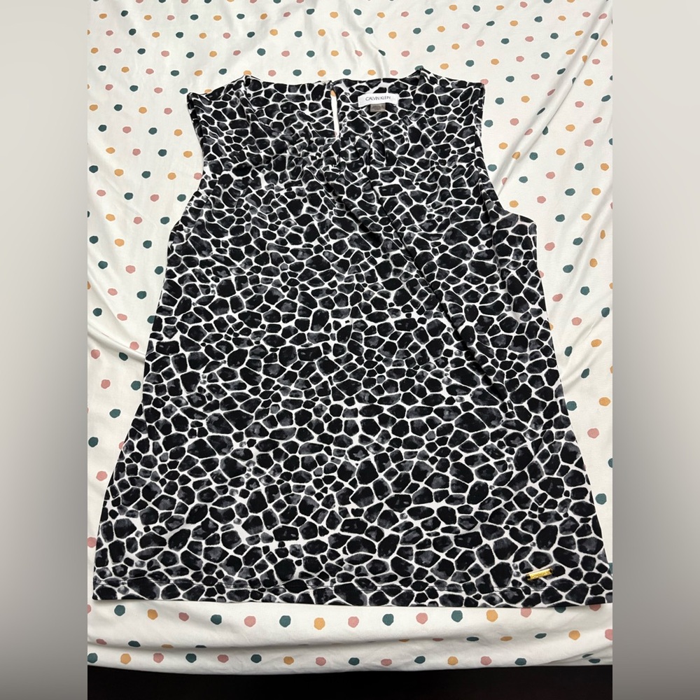 Calvin Klein Black and White Tank Top